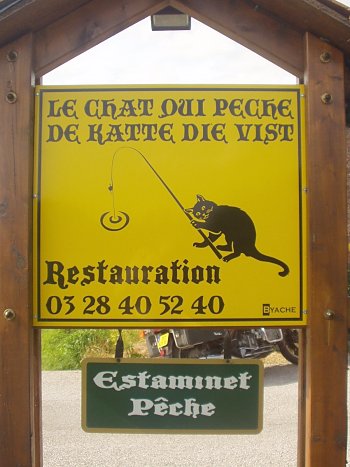 Estaminets flamands : Le chat qui pêche à Oxelaere
