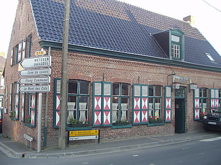 Estaminets flamands : Le Blauwershof ( Le repaire des fraudeurs) à Godewaersvelde