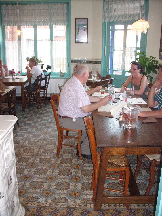 Estaminets flamands : L'estaminet du Centre ( ou Café du Centre) à Godewaersvelde