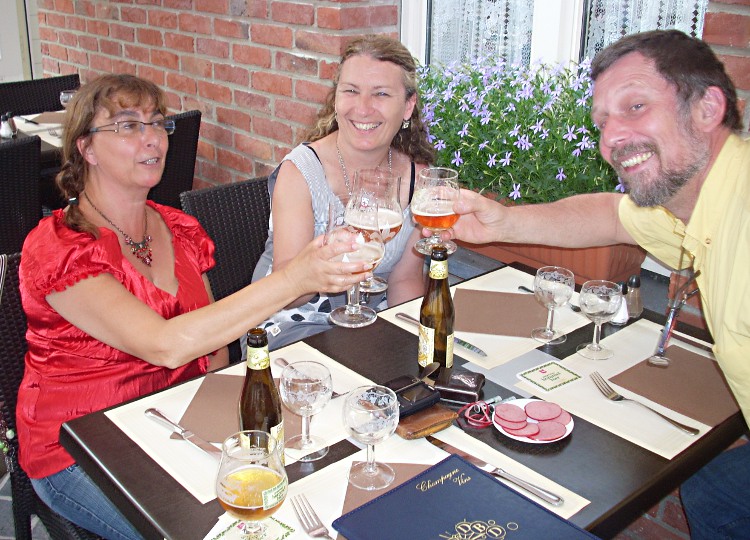 Estaminets flamands : L'estaminet du Centre ( ou Café du Centre) à Godewaersvelde