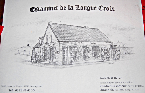 Estaminets flamands : Estaminet de la Longue Croix à Hondeghem