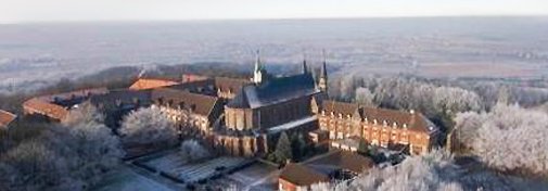 Abbaye du Mont des Cats, vue aerienne