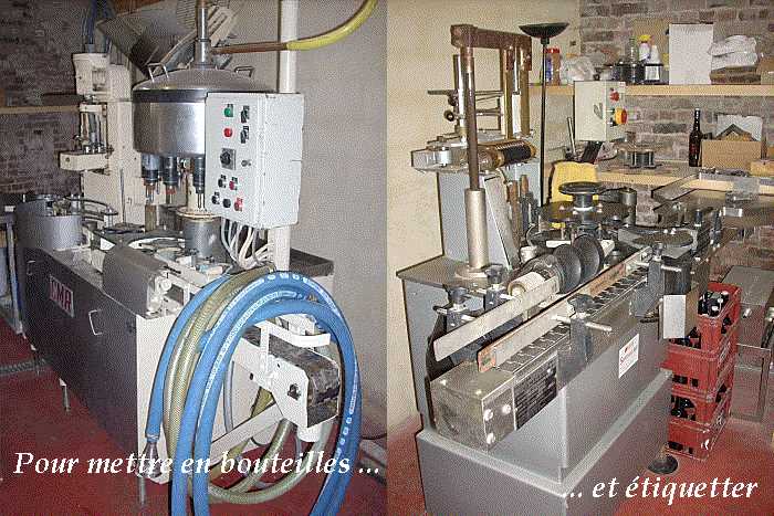 Brasserie du Caou : les machines